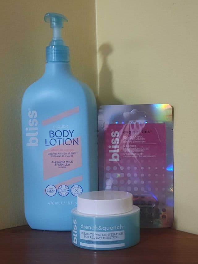 Bliss Drench & Quench Cream-to-Water review photo by kloveharmon