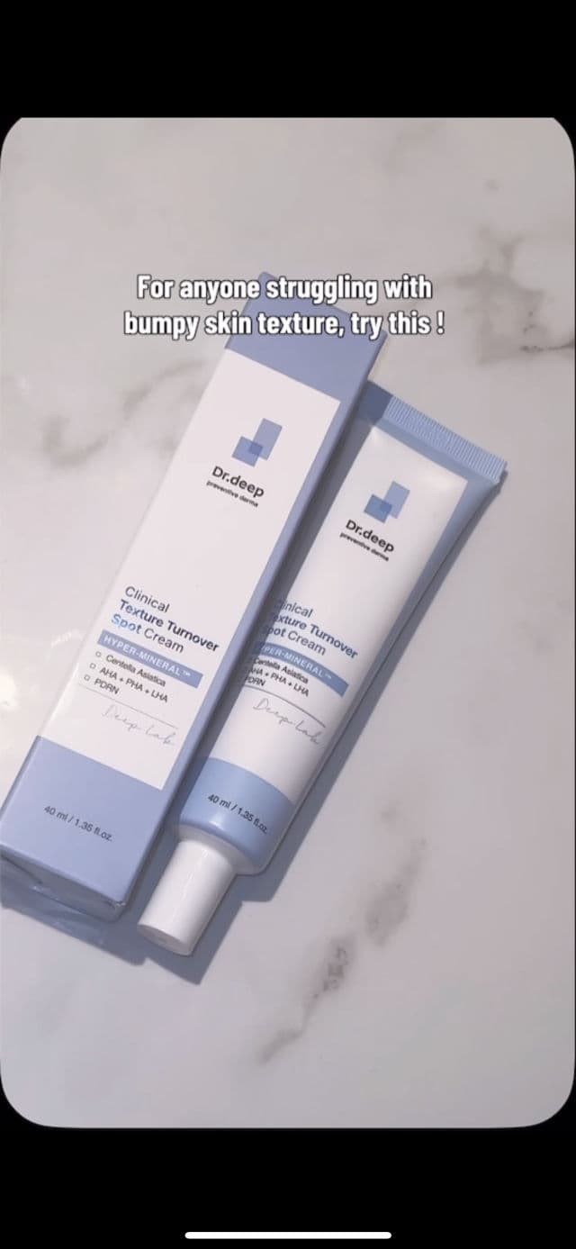Dr. Deep Clinical Texture Turnover Spot Cream review photo by NourM