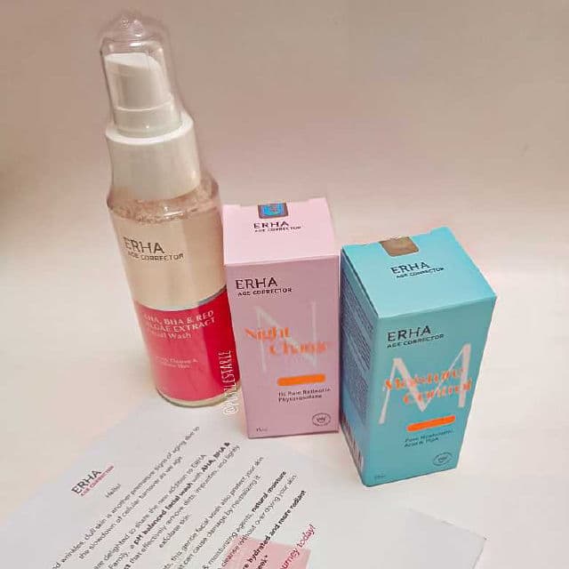 ERHA Age Corrector Night Charge Booster (Retinol & Phytosqualane) review photo by PutriLestari