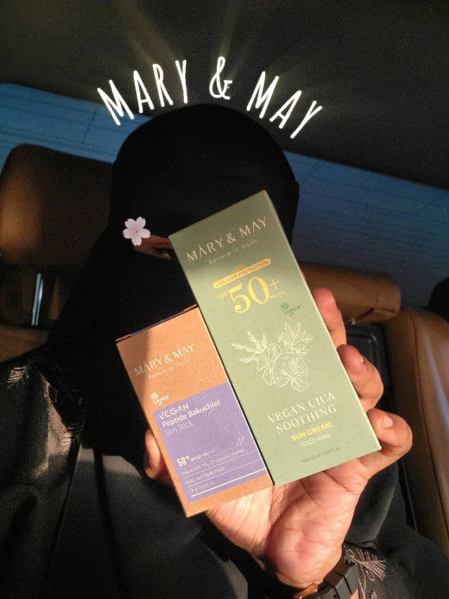 Mary&May Vegan Peptide Bakuchiol Sun Stick SPF50+ PA++++ review photo by SumooQueen