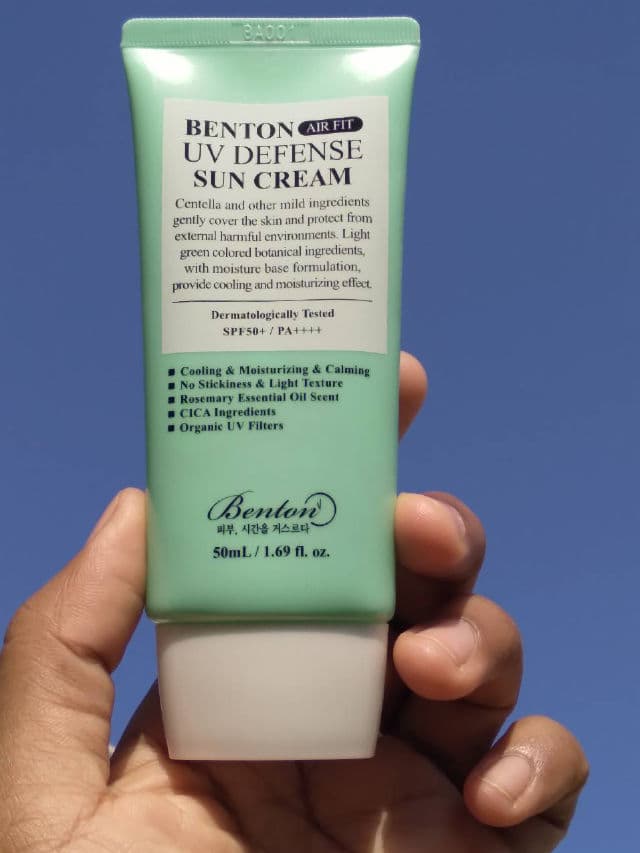 Air Fit UV Defense Sun Cream SPF 50+ PA++++ product review