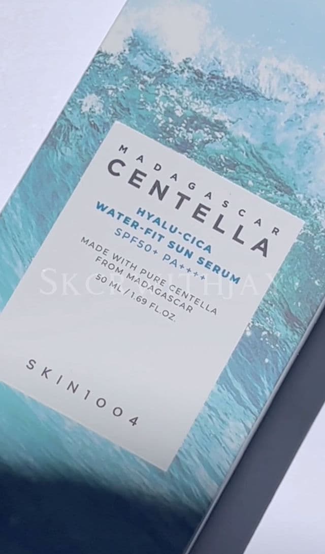 SKIN1004 Madagascar Centella Hyalu-Cica Water-Fit Sun Serum SPF50+ PA++++ review photo by iJAYi