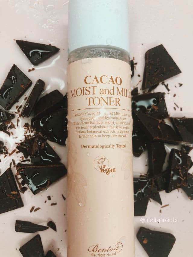BENTON Cacao Moist and Mild Toner review photo by melisprouts