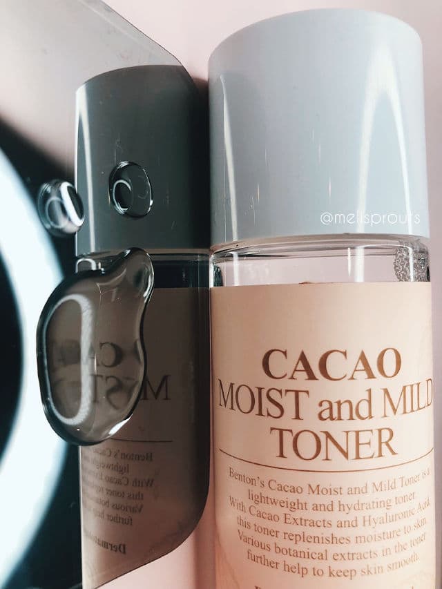 BENTON Cacao Moist and Mild Toner review photo by melisprouts