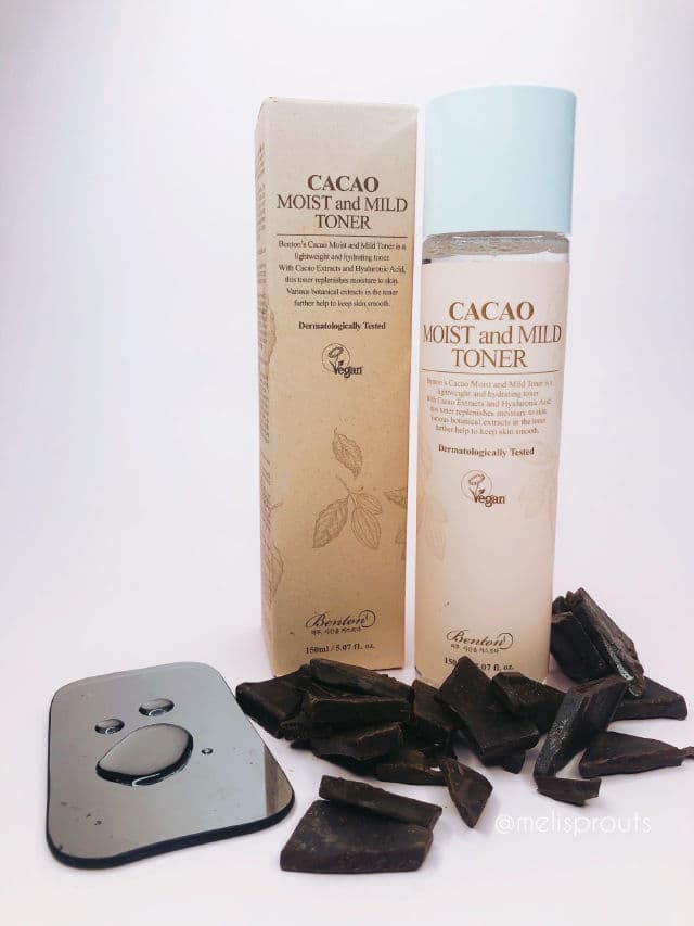 BENTON Cacao Moist and Mild Toner review photo by melisprouts