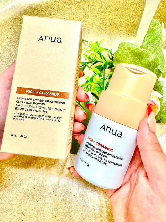 ANUA Rice Enzyme Brightening Cleansing Powder review photo by saher