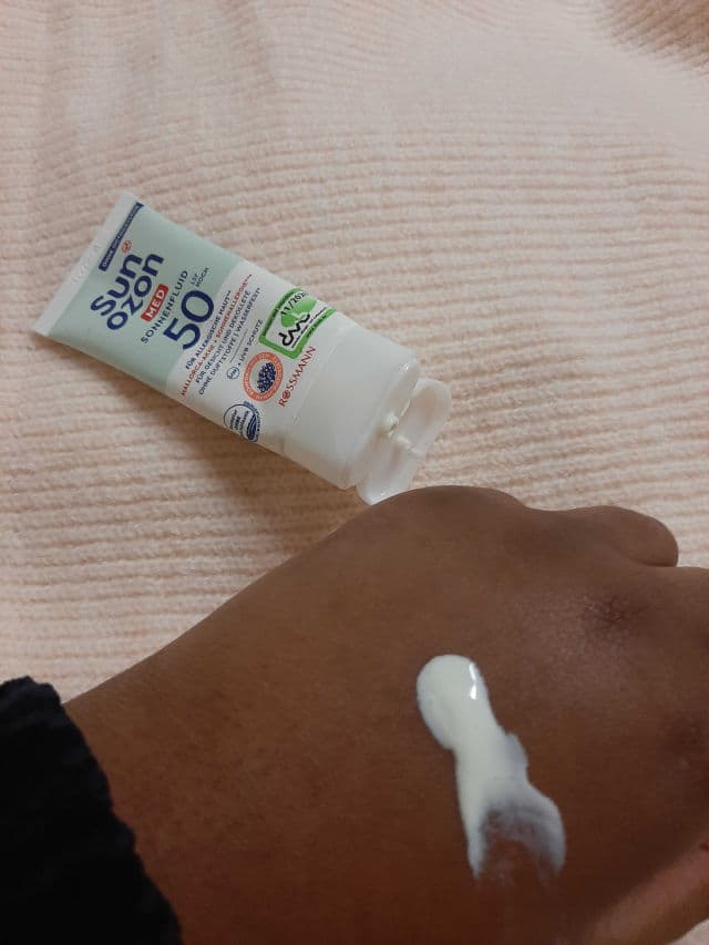 Sunozon MED Sonnenfluid LSF 50 review photo by AnneMarie91