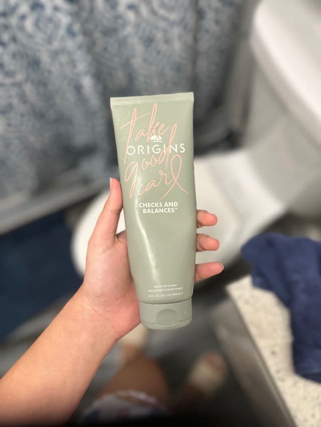 Origins Checks and Balances, Frothy Face Wash review photo by SophiaDelarosa