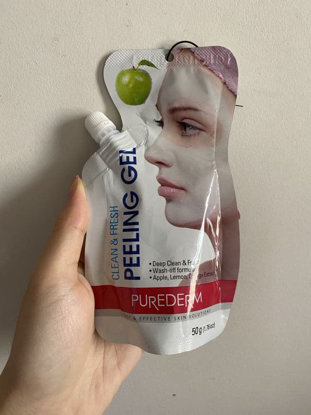 Purederm Clean & Fresh Peeling Gel Apple Spout review photo by mindayne
