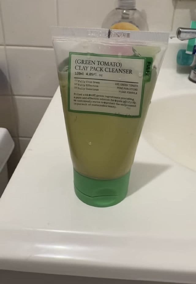 FULLY Green Tomato Clay Mask Cleanser review photo by nikauri
