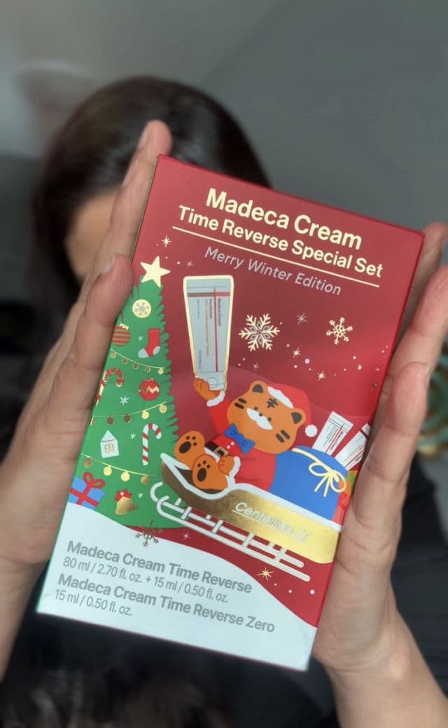 Centellian24 Madeca Cream Time Reverse Special Set Merry Winter Edition review photo by Linisha