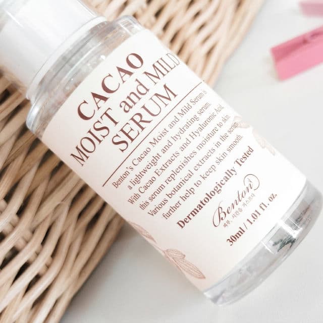 BENTON Cacao Moist and Mild Serum review photo by HilalAfandi