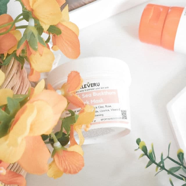 Kleveru Rose and Sea Buckthorn Pink Mask review photo by HilalAfandi