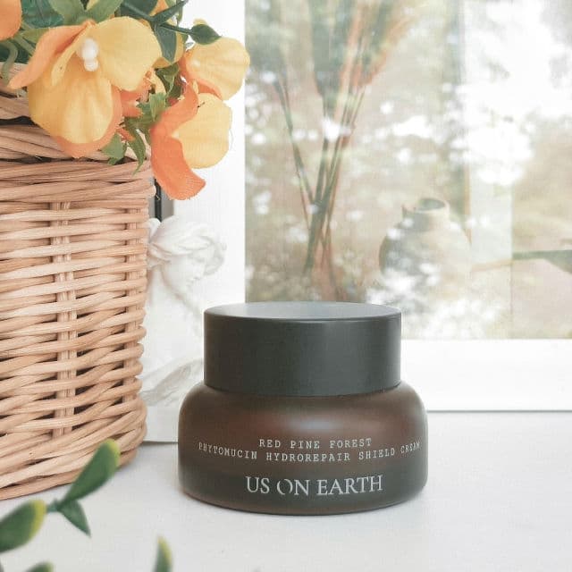 Us On Earth Red Pine Forest Phytomucin Hydro Repair Shield Cream review photo by HilalAfandi