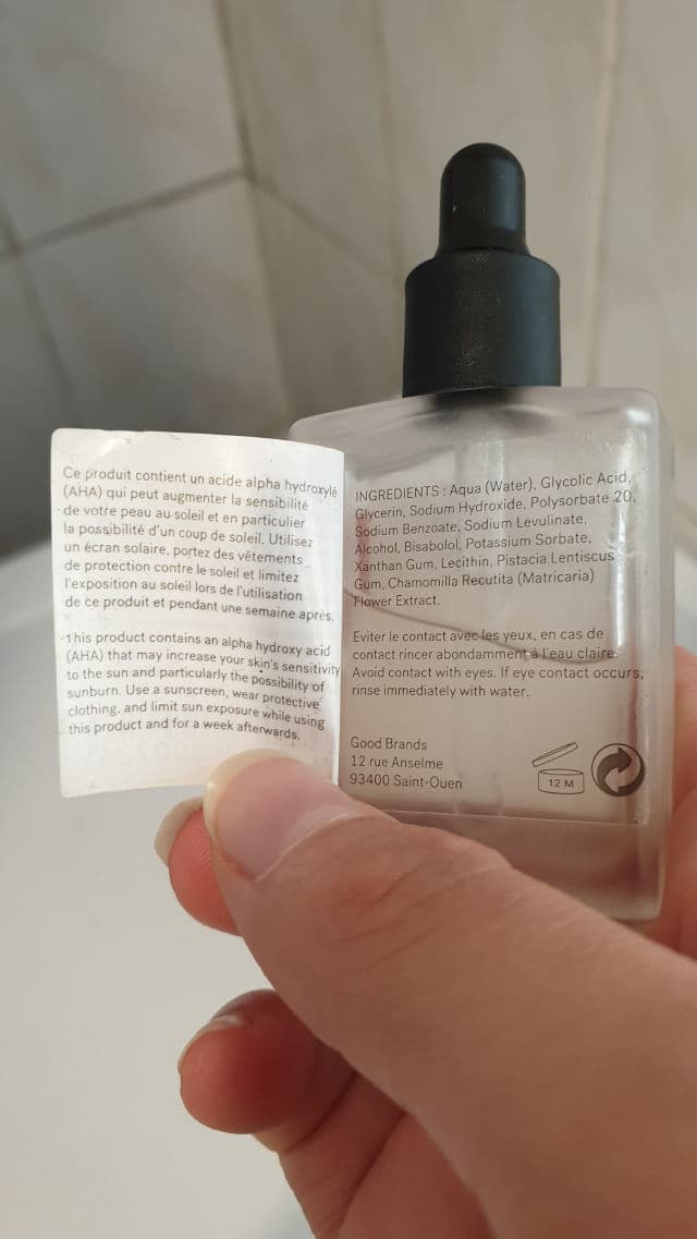 Typology Lab-1008 10% Glycolic Acid Exfoliating Serum review photo by Agness