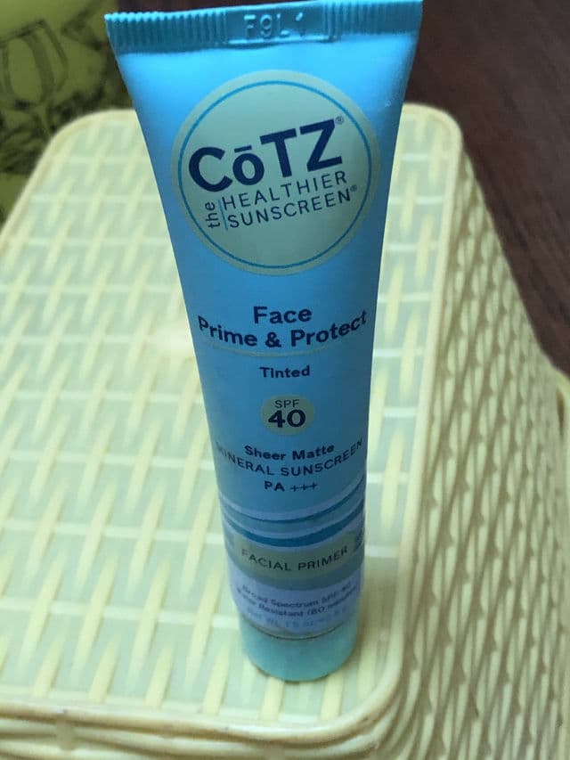 Cotz Face Natural Skin Tone SPF 40 review photo by Ajsensitiveskincare