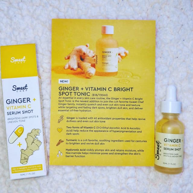 Sweet Chef Ginger + Vitamin C Serum Shot review photo by Alexxbites
