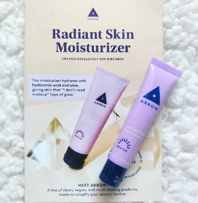 Arrow Radiant Skin Moisturizer review photo by Alexxbites