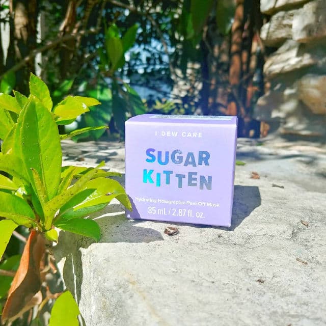 I Dew Care Sugar Kitten Hydrating Holographic Peel-Off Mask review photo by Alexxbites