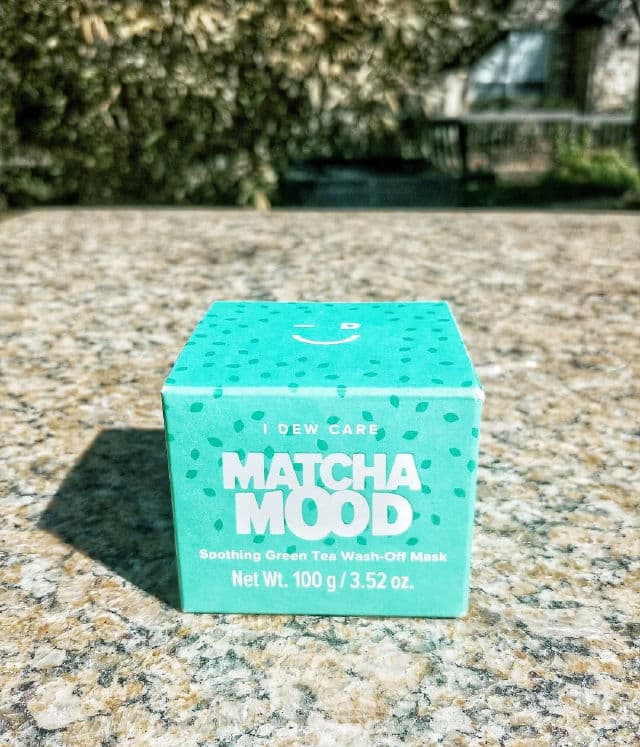 I Dew Care Matcha Mood Soothing Green Tea Wash-Off Mask review photo by Alexxbites