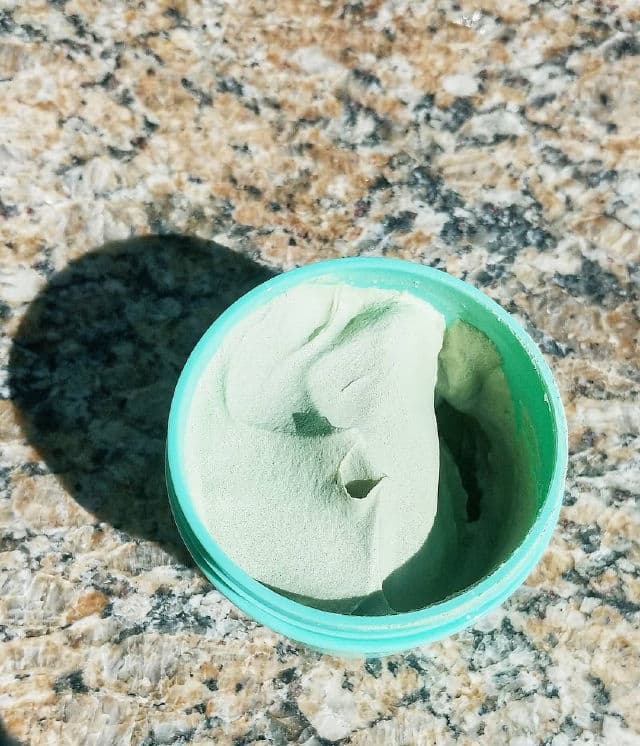 I Dew Care Matcha Mood Soothing Green Tea Wash-Off Mask review photo by Alexxbites