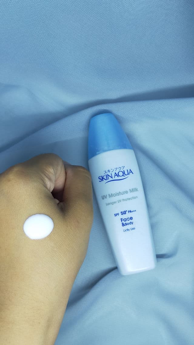SKIN AQUA UV Moisture Milk SPF 50+ PA+++ review photo by Alfinatr
