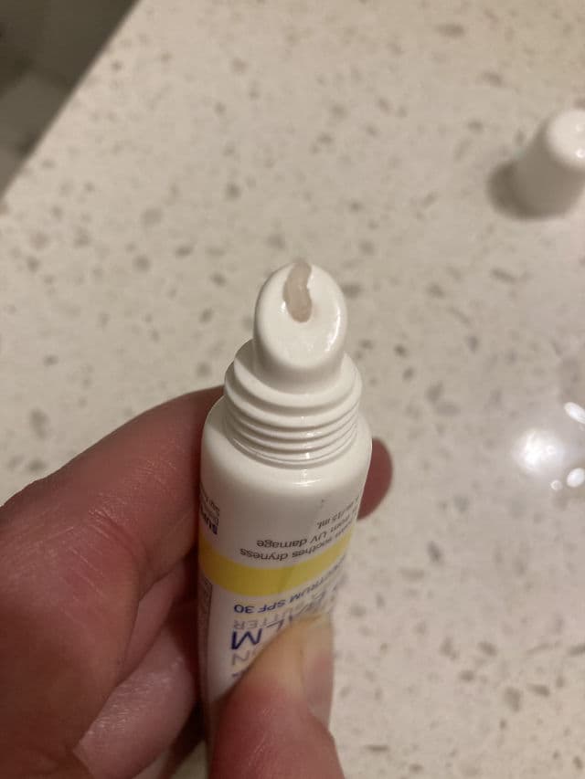 Supergoop! Acai Fusion Lip Balm with Shea Butter Broad Spectrum SPF 30 review photo by AllSkinIsBeauty