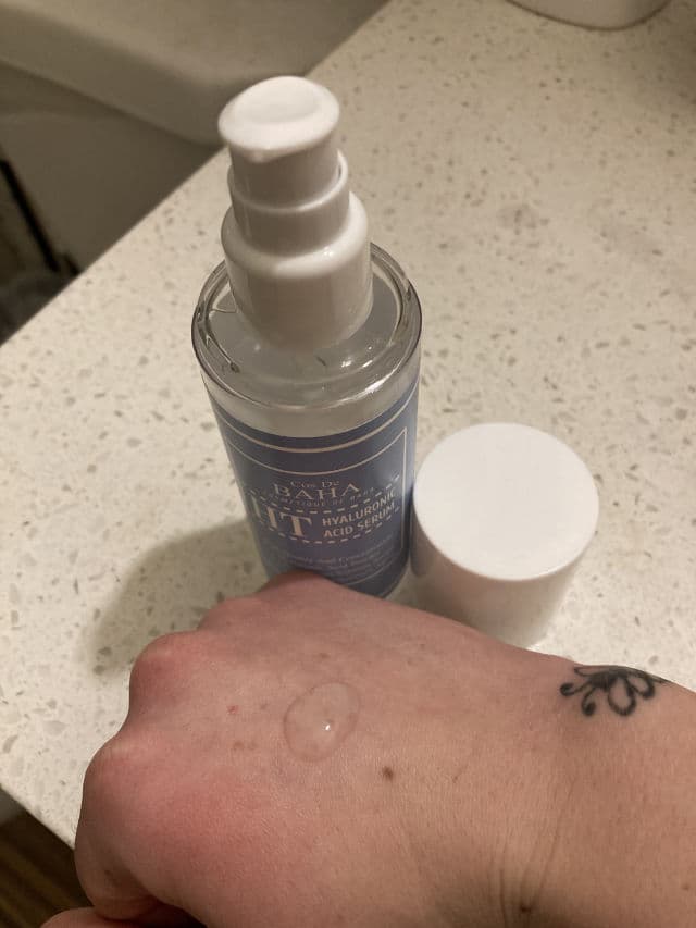 Cos de Baha Pure Hyaluronic Acid 1% Powder Solution Serum review photo by AllSkinIsBeauty