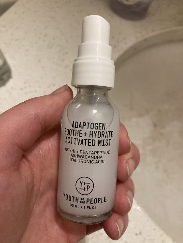 Youth To The People Adaptogen Soothe + Hydrate Activated Mist review photo by AllSkinIsBeauty