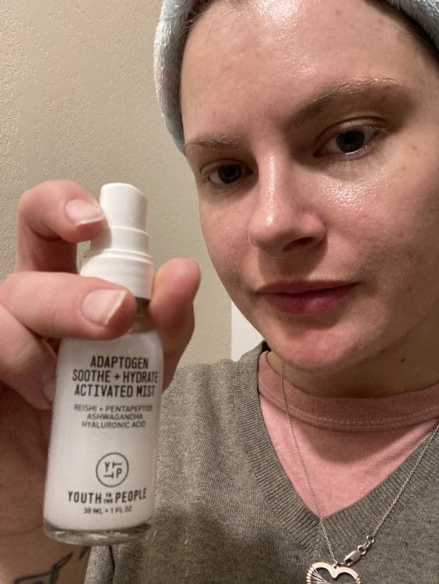 Youth To The People Adaptogen Soothe + Hydrate Activated Mist review photo by AllSkinIsBeauty