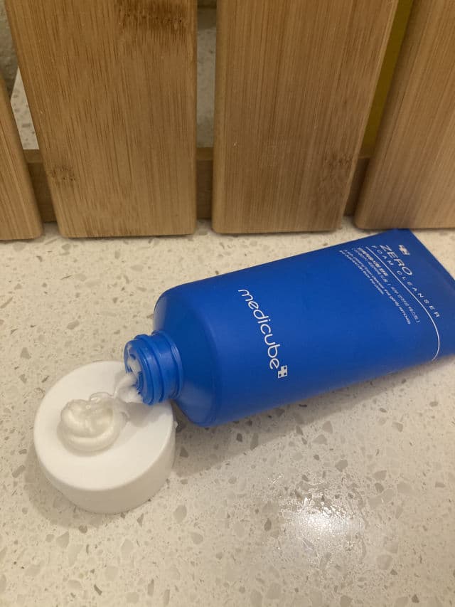 Medicube Zero Foam Cleanser review photo by AllSkinIsBeauty