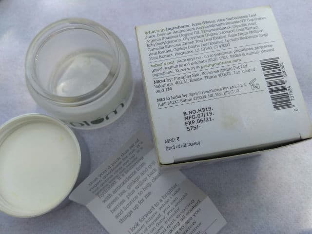 Plum Green Tea Night Gel review photo by Alna