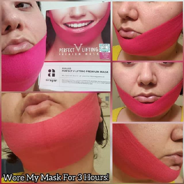 Avajar Perfect V Lifting Mask review photo by AlottaReviews
