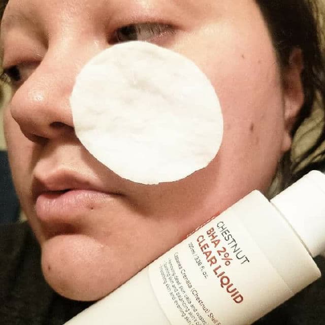 ISNTREE Chestnut BHA 2% Clear Liquid review photo by AlottaReviews
