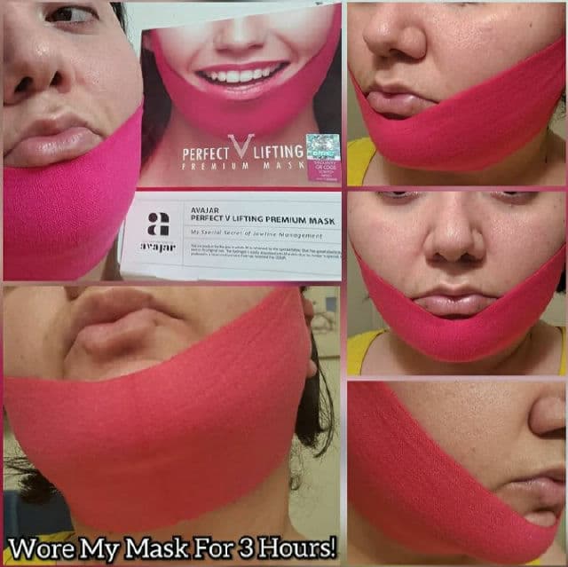 Avajar Perfect V Lifting Premium Mask review photo by AlottaReviews