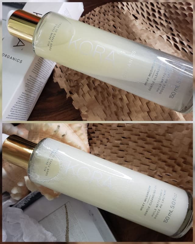 KORA Organics Milky Mushroom Gentle Cleansing Oil review photo by AlottaReviews