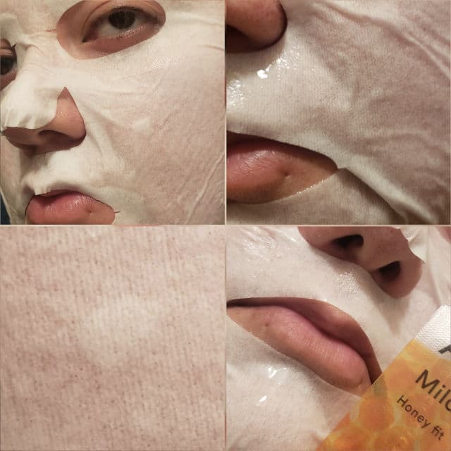 Abib Mild Acidic pH Sheet Mask Honey Fit review photo by AlottaReviews