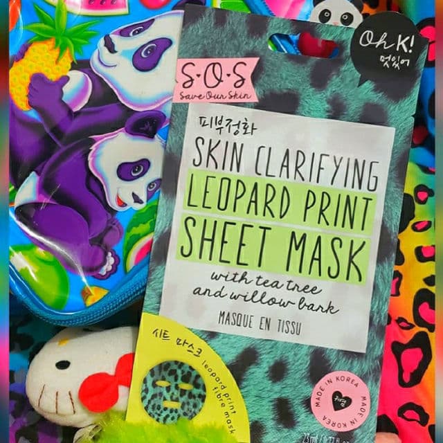 Oh K! SOS Printed Leopard Print Sheet Mask  review photo by AlottaReviews