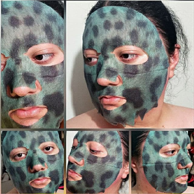Oh K! SOS Printed Leopard Print Sheet Mask  review photo by AlottaReviews