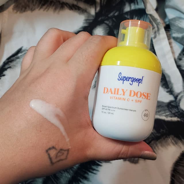 Supergoop! Daily Dose Vitamin C + SPF 40 Serum review photo by AlottaReviews