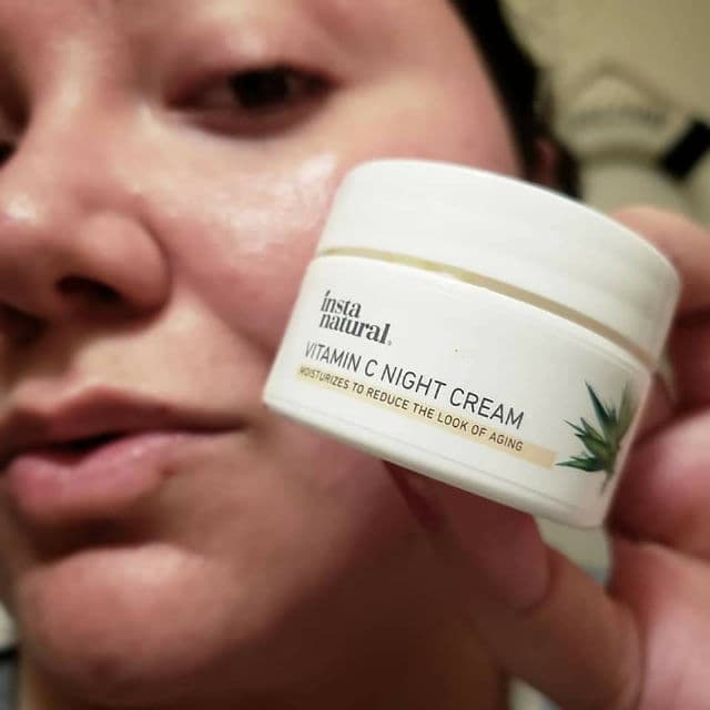 InstaNatural Vitamin C Night Cream review photo by AlottaxReviews