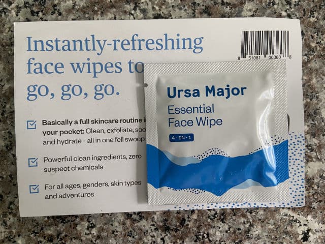 Ursa Major Essential Face Wipes review photo by AmberJ