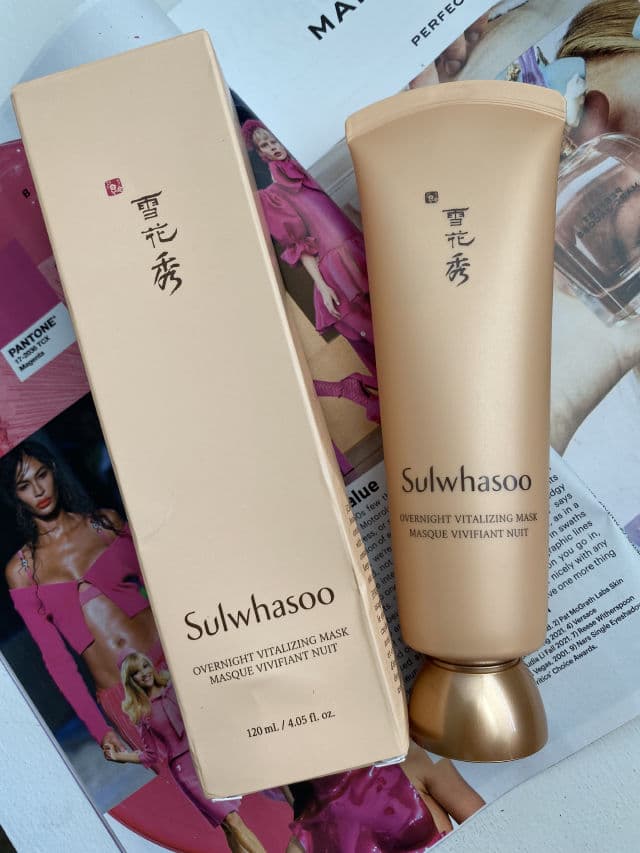Sulwhasoo Overnight Vitalizing Mask EX review photo by Ana007
