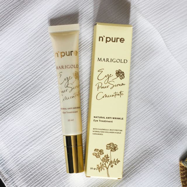 N'Pure Marigold Eye Power Serum Concentrate review photo by Anandanftrn