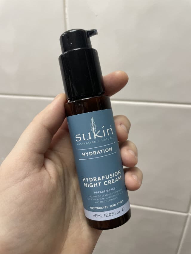 Sukin Hydration Hydrafusion Night Cream review photo by Anastasiya