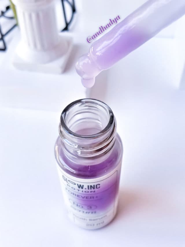 Glow Inc Potion FOREVER+ Pro Youth Serum review photo by Andhadya
