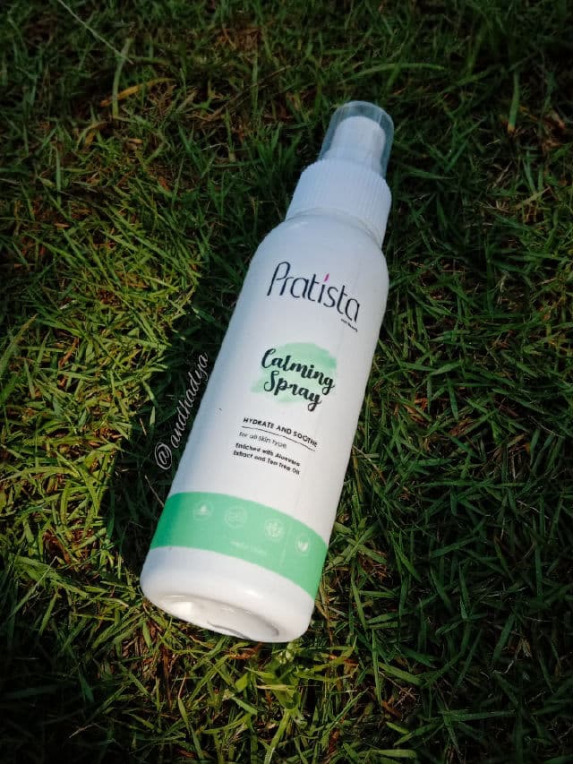 Pratista Calming Spray review photo by Andhadya