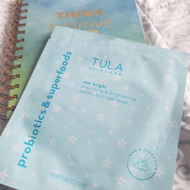 TULA Skincare Star Bright Nourishing & Brightening Cosmic Hydrogel Mask review photo by ImAngie