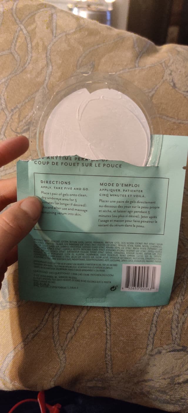 Patchology Travel Size FlashPatch Eye Gels review photo by AngieApple