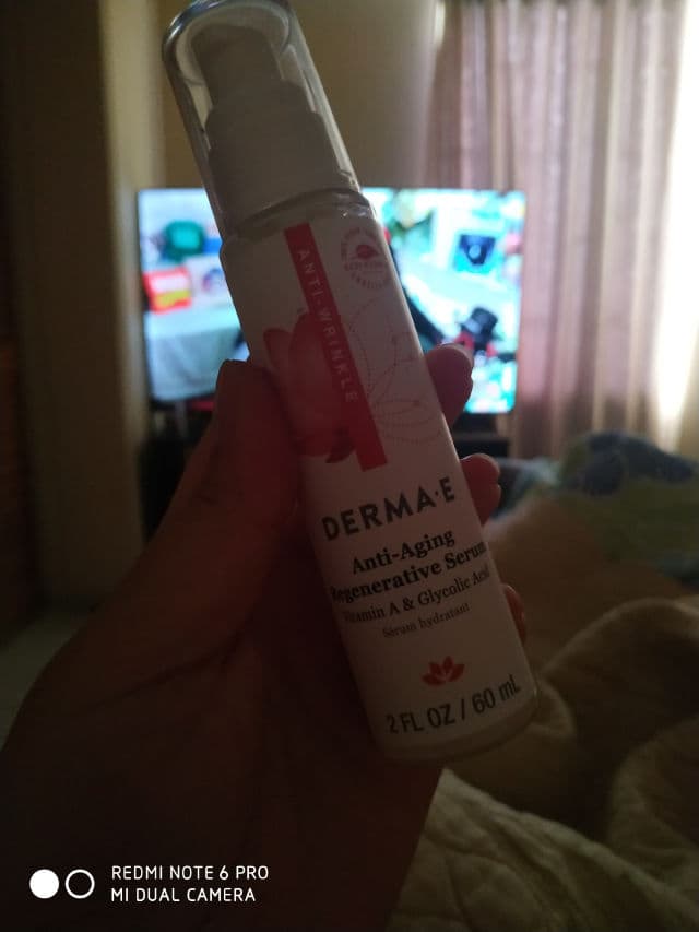 derma e Anti-Aging Regenerative Serum review photo by Angielina